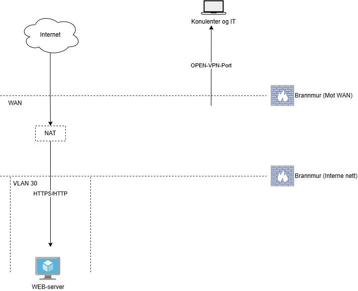 Dataflytskjema VPN