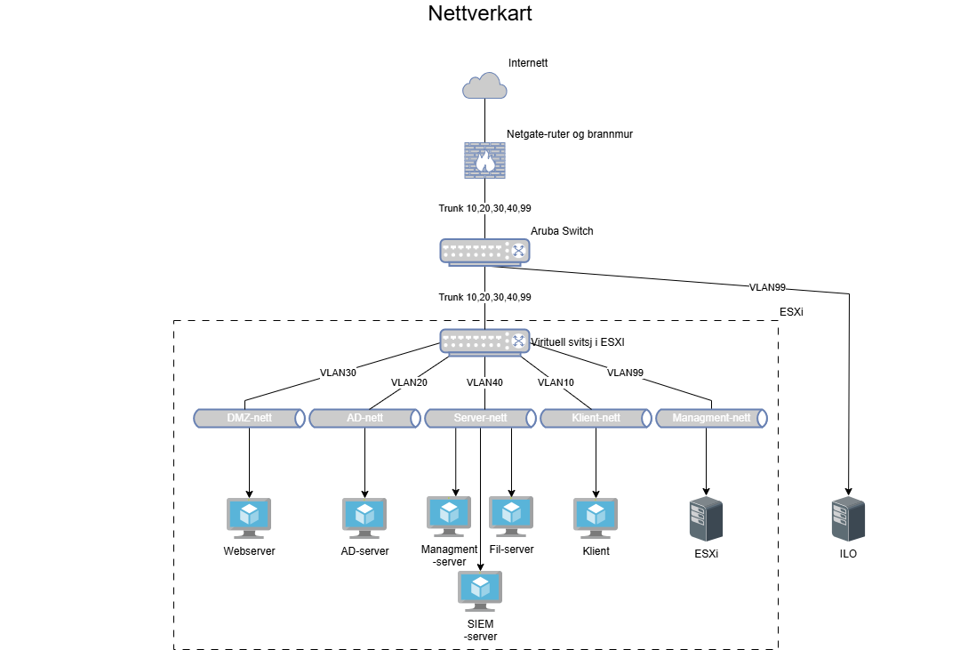Nettverkskart